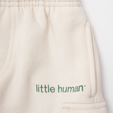LITTLE HUMAN™ 7 POCKET SWEATSHORTS IN OAT