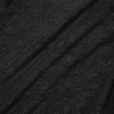 CHARCOAL GREY TOWEL TERRY RAW FINISH LOUNGE PANTS