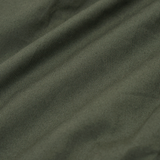 PLEATED HOUSE SHORTS IN MOSS GREEN