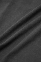 "VARSITY" LITTLE HUMAN™ TEE IN CHARCOAL GREY