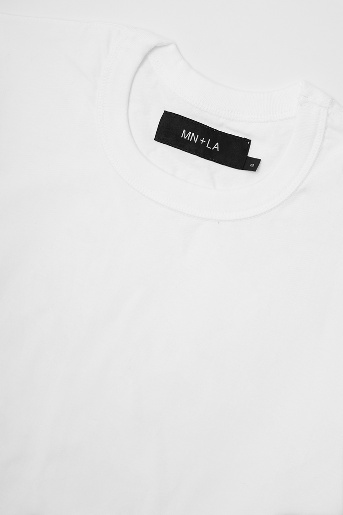 CLASSIC TEE V2 IN WHITE – MN+LA