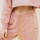 LOUNGE SWEATPANTS IN ROSE QUARTZ