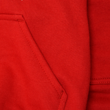 "VARSITY" LITTLE HUMAN™ HOODIE IN RARRI RED