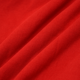 "VARSITY" LITTLE HUMAN™ HOODIE IN RARRI RED