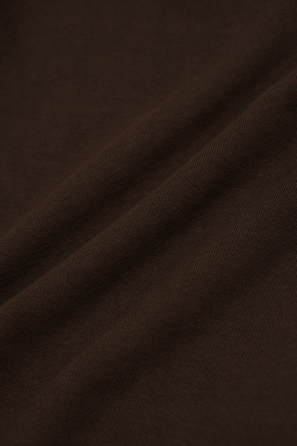 FRENCH TERRY BOOTCUT LOUNGE PANTS IN WOOD