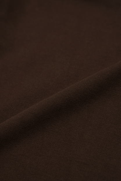 FRENCH TERRY BOOTCUT LOUNGE PANTS IN WOOD