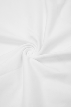 "M'$ ARTIFACT" MOCK NECK TEE IN WHITE