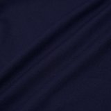 PLEATED WIDE CROPPED PANTS IN NAVY