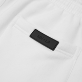 CONTEMPO RETRO "RING" SWEATSHORTS IN WHITE
