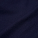 PLEATED WIDE CROPPED PANTS IN NAVY