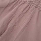 PIQUE HOUSE SHORTS IN MAUVE