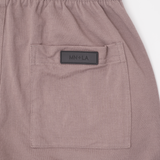 PIQUE HOUSE SHORTS IN MAUVE