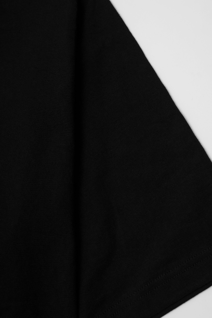 MOCK NECK TEE V3 IN ANTHRACITE