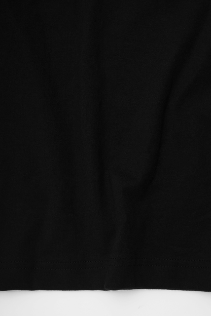 MOCK NECK TEE V3 IN ANTHRACITE