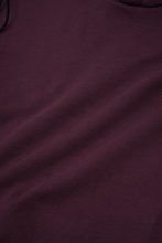 ROGUE OVERSIZED HOODIE IN WINE
