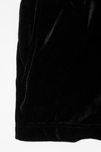 VELOUR HOUSE SHORTS IN ANTHRACITE