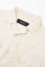 CUBAN COLLAR SHIRT IN OAT