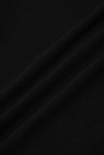 WAFFLE WEAVE MOCK NECK TEE V3 IN ANTHRACITE