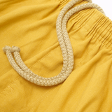 LINEN HOUSE SHORTS IN MUSTARD