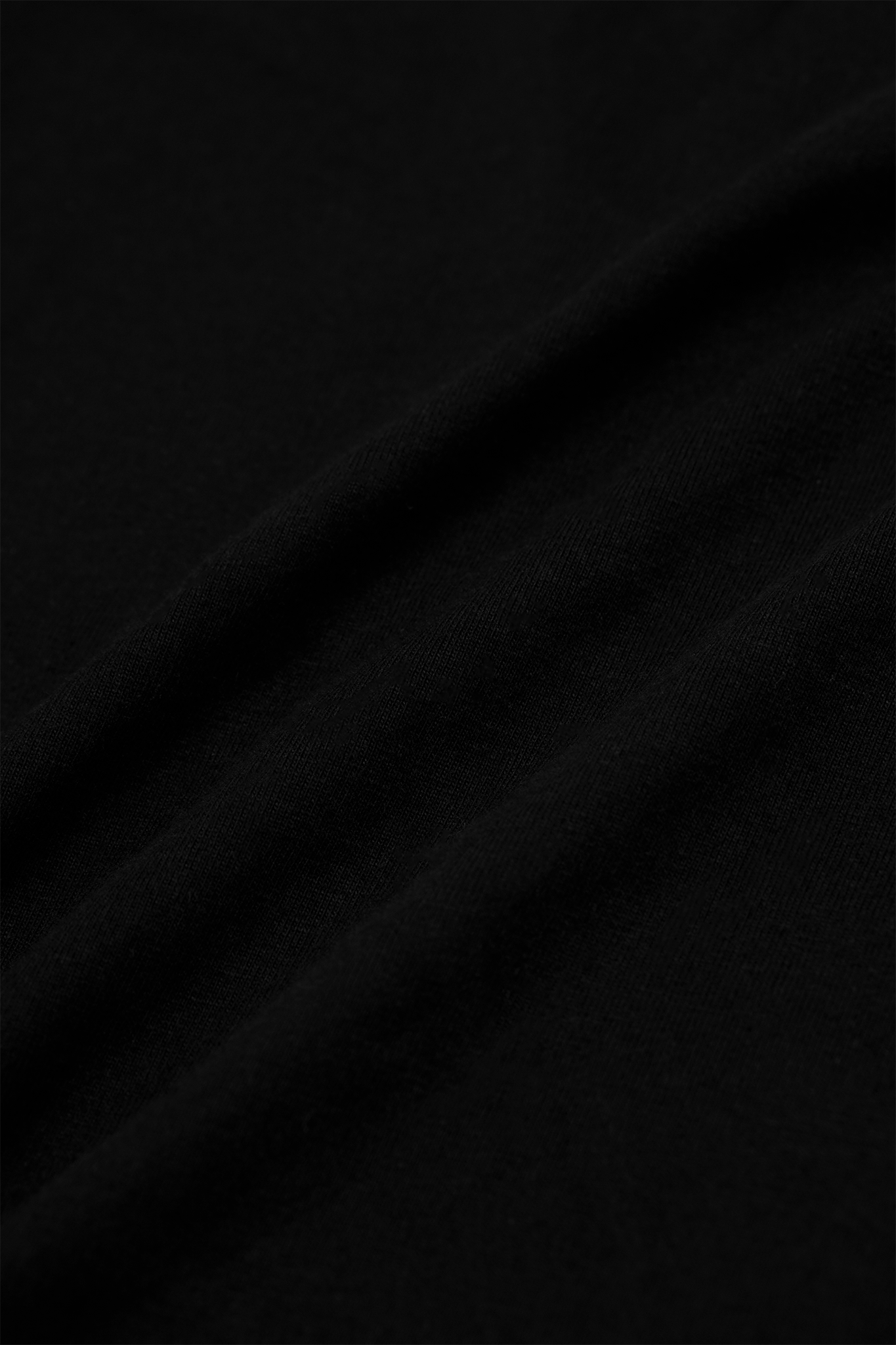 MOCK NECK TEE V3 IN ANTHRACITE