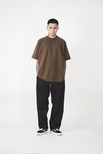 BROWNSTONE PIQUE OVERSIZED TEE
