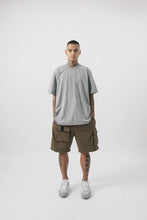 7 POCKET SWEATSHORTS IN OLIVE