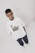 "CASH" OVERSIZED TEE IN WHITE