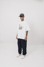 "CASH" OVERSIZED TEE IN WHITE