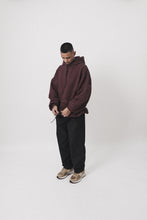ROGUE OVERSIZED HOODIE IN WINE