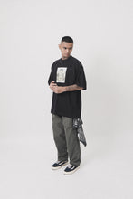 "PARIS" TEE IN ANTHRACITE