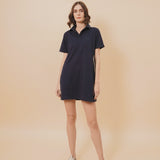 POLO DRESS IN NAVY