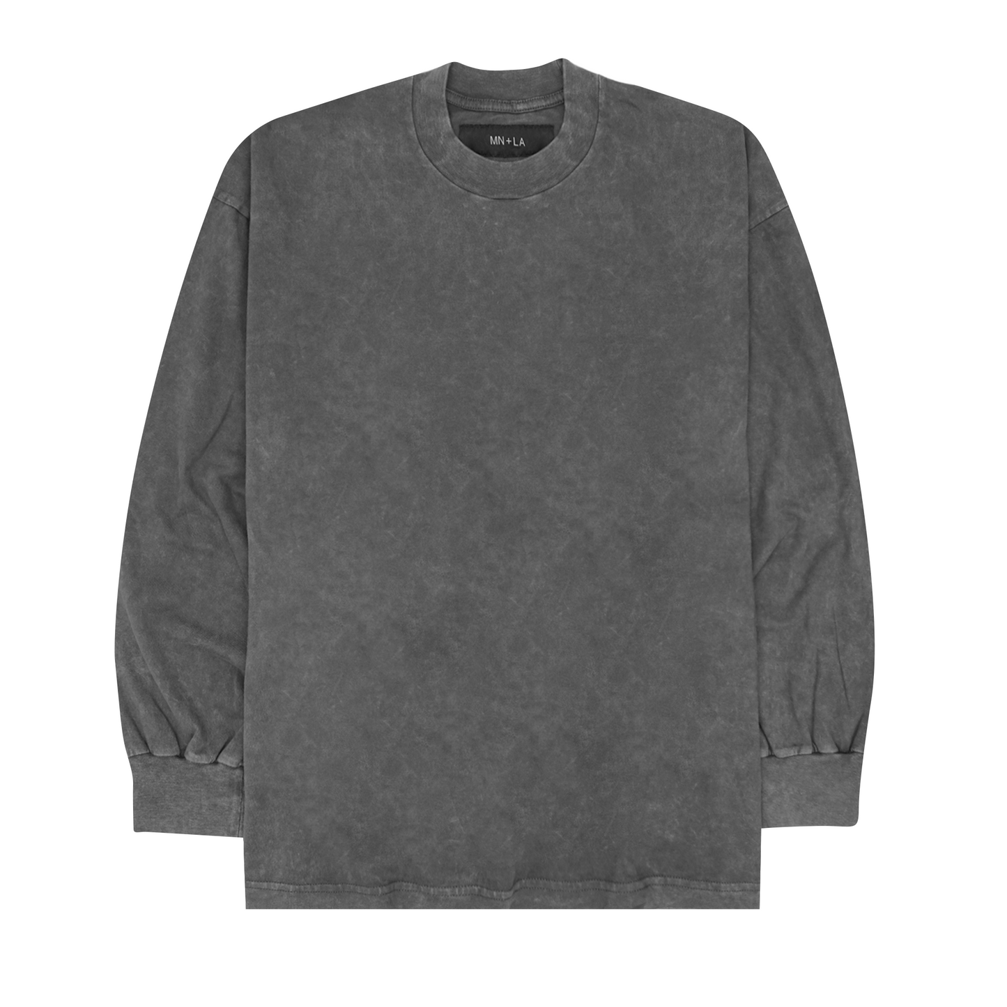 VINTAGE LONGSLEEVE TEE IN DARK ASH