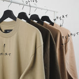 LONGSLEEVE TEE IN DARK MINT