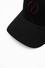 "M'$ CLUB" 6 PANEL HAT IN BLOOD ON ANTHRACITE