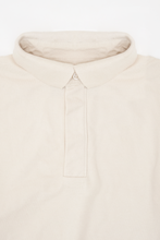 "CLUB" S/S POLO SHIRT IN OAT