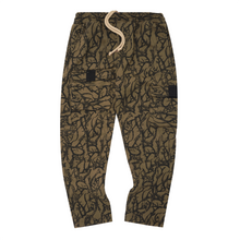 "VINES AND THORNS" 7 POCKET LOUNGE PANTS IN OLIVE