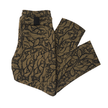 "VINES AND THORNS" 7 POCKET LOUNGE PANTS IN OLIVE
