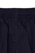 PLEATED HOUSE SHORTS IN MIDNIGHT NAVY
