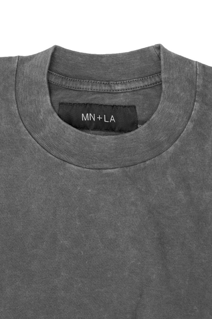 VINTAGE LONGSLEEVE TEE IN DARK ASH