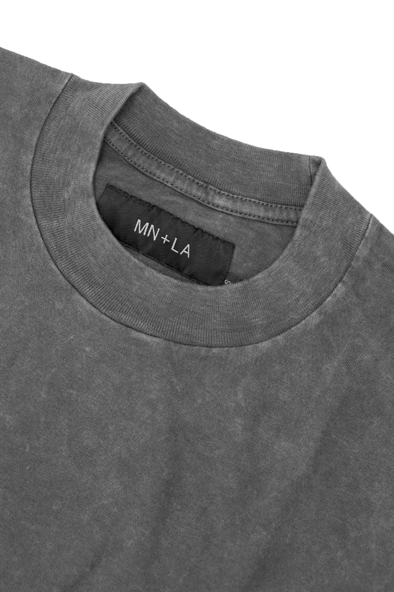 VINTAGE LONGSLEEVE TEE IN DARK ASH