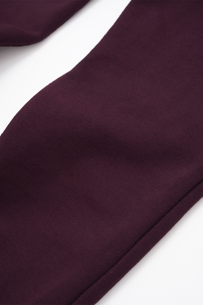 LITTLE HUMAN™ LOUNGE PANTS IN WINE