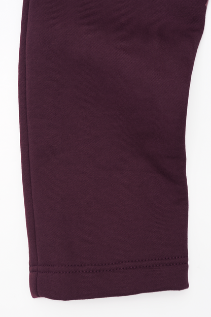 LITTLE HUMAN™ LOUNGE PANTS IN WINE