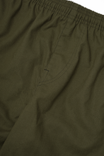 LINEN LOUNGE PANTS IN OLIVE