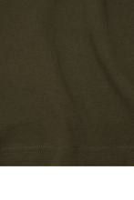 WAFFLE WEAVE OVERSIZED TEE V3 IN OLIVE