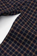 MAASTRICHT BLUE PLAID WIDE LOUNGE PANTS