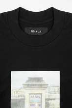 "PARIS" TEE IN ANTHRACITE