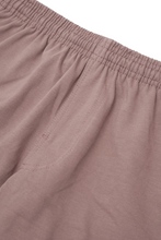 ULTRA HEAVY HOUSE SHORTS IN MAUVE