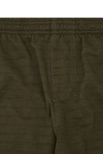 STRIPED PIQUE LOUNGE PANTS V2 IN OLIVE