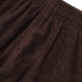 TOWEL TERRY HOUSE SHORTS IN WOOD