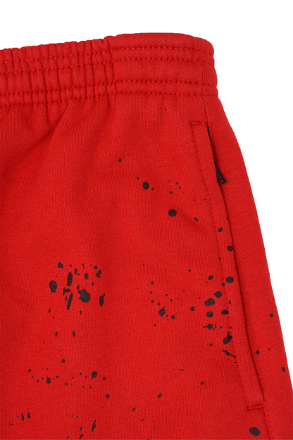 PAINTER'S LOUNGE PANTS IN CRIMSON